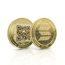 Cryptochips | Cryptochips | Solana (SOL) QR Coin | Laser Engraved Public Key Physical Crypto Coin. Collectable cryptocurrency merch you can hodl