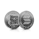 Cryptochips | Cryptochips | Solana (SOL) QR Coin | Laser Engraved Public Key Physical Crypto Coin. Collectable cryptocurrency merch you can hodl